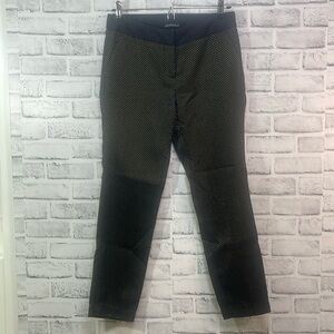 Cynthia Rowley Dots Zipper Ankle Pants 2